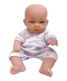 Basmah Baby Doll Set 12'' - Blue