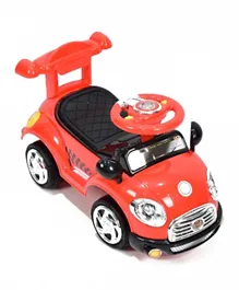 Amla - Children's Push Car with Music - Red