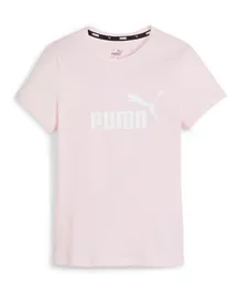 PUMA ESS Logo Tee - Pink