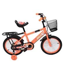 املا كير - دراجة مقاس 16 بوصة - برتقالي