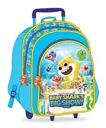 Baby Shark - 2 Compartments Trolley Bag - 13 inch