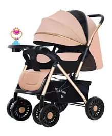 Dreeba Two-Way-Push Baby Stroller A6 - Khaki