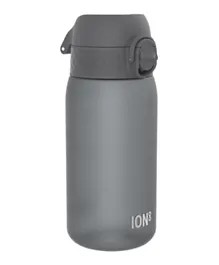 أيون8 - زجاجة مياه للأطفال مانعة للتسرب - رمادي - 350 مل