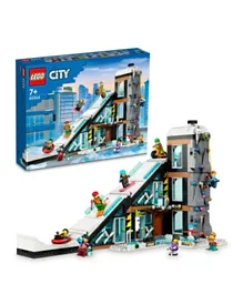LEGO My City Ski and Climbing Centre 60366 Playset - 1045 Pieces