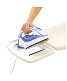 Brabantia - Ironing Board With Solid Steam Iron Abstract Leaves