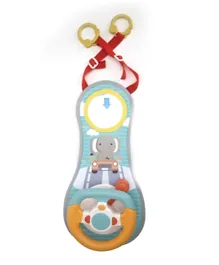Baby Car Steering Wheel Musical Toy - Blue