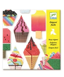 Djeco Sweet Treats Origami Pack of 24 - Multicolour
