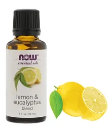 Now Solutions Lemon & Eucalyptus Oil Blend 30Ml 100% Pure