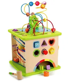 Hape Country Critters Wooden Play Cub - Multicolour
