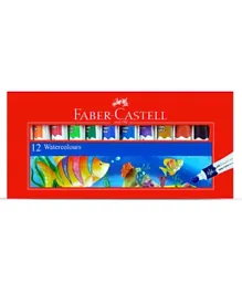 Faber Castell Water Colour Tubes - 12 Pieces
