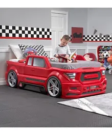 Step2 Turbo charged Twin Truck Bed - Red