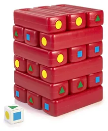 Feber Tower Bricks Red - 18 pieces
