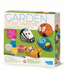 4M Little Craft Garden Stone Painting - Multi Color