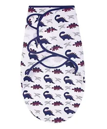 هدسون بيبي - بطانية قماط للف الأطفال بتصميم ديناصورات