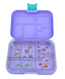 TW Bento Box 6 Compartments - Purple
