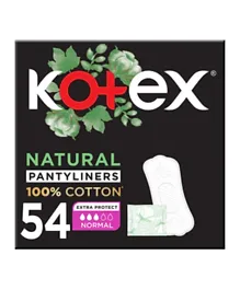Kotex Everyday Panty Liners Normal Unscented Liners - 54 Pieces