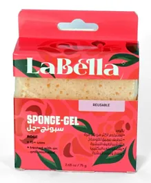 LABELLA - Sponge Gel Soap 75Gm - Rose