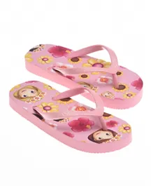 Emoji Flip Flops - Pink