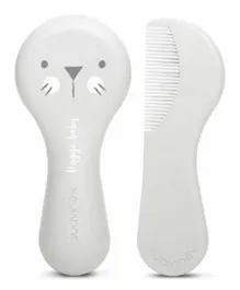 Suavinex - Brush and Comb Set - Grey