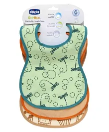 Chicco Weaning Bibs  Multicolour - 3 Pieces