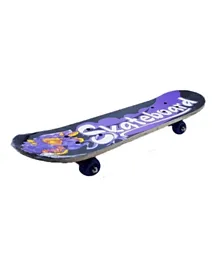 Family Center Skateboard Plastic Wheel Design Is Same As B4 70X20Cm-  Multi Color