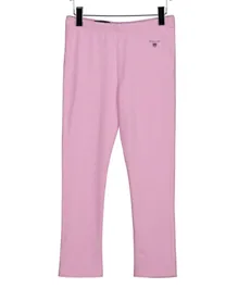 Gant Jersey Leggings - Pink