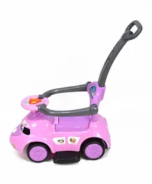 Amla - Children's Push Car With Music And Joystick - Purple Color Q02-3PU