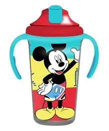 Disney Mickey Mouse Insulated Straw Sippy Cup With Handle - 350ml