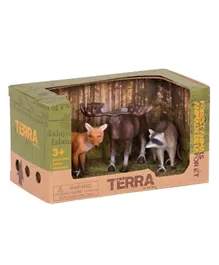 Terra - Forest Animals (Fox, Moose & Raccoon)
