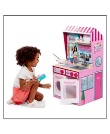 Klein Toys Barbie 2 in 1 Toy Kitchen with Doll House
