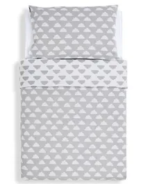 Snuz Duvet Cover & Pillowcase Set - Cloud Grey