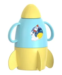 Rocket Appearance Baby Drink Cup - Blue