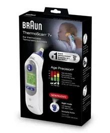 Braun Thermoscan 7+ With Age Precision And Night Mode