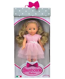Bambolina Boutique Small Fashion Doll 2 Styles - Height 30 cm