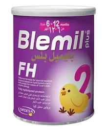 بليميل - بلس 2 حليب أطفال بروتين متحلل بالكامل - 400 جرام