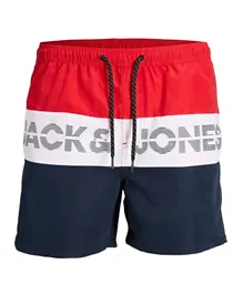 Jack & Jones Junior Drawstring Closure Shorts - Multicolor