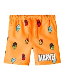 Name It Marvel Swim Shorts - Orange