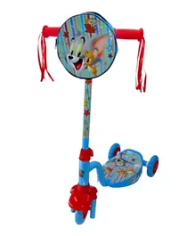 Tom & Jerry - Three Wheels Kids Scooter - Blue Red