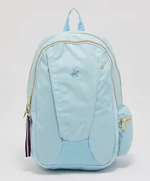 Beverly Hills Polo Club Backpack Sky Blue  - 18 Inches