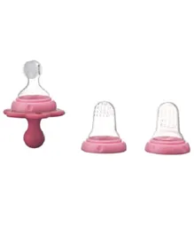 Farlin Grip N Bite Lollipops Baby Oral Set - Pink