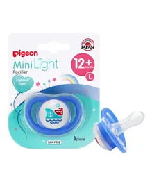 Pigeon Mini Light Pacifier L Boy - Blue