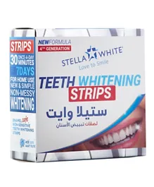 STELLA WHITE - Teeth Strips Whitening - 28 Pieces