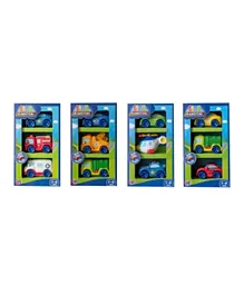 Teamsterz - Tiny 3Pk (4 Assorted) - Multicolor