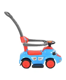 Amla - Children's Push Car With Music And Joystick - Blue Color Q02-3B