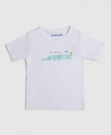 Zarafa Short Sleeve T-shirt-Blue