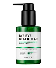 Some By Mi - Bye Bye Blackhead 30 Days Miracle Green Tea Tox Bubble Cleanser - 120 Gm