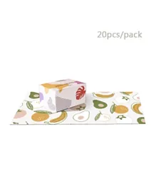 Sunveno baby Feeding Disposable Travel Multipurpose Placemats, 20 Pcs/Pack