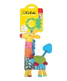 K's Kids Stroller Pal Giraffe - Multicolour
