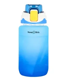 Nova Kids Water Bottle with Straw Blue - 550mL