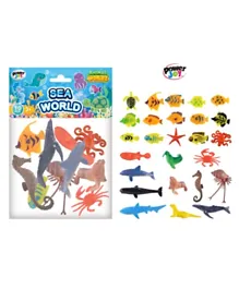 Power Joy Animal Worldz Sea World 10  Figures Assorted - 5.08cm Each